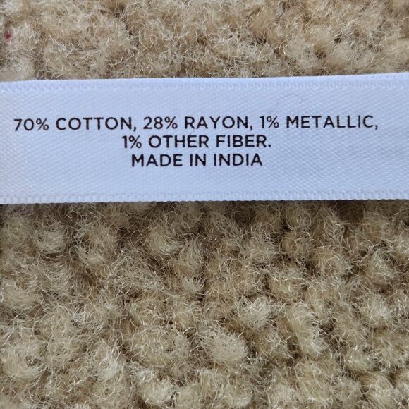 NWOT Talbots Metallic Star Sparkle Scarf - Picture 7 of 11